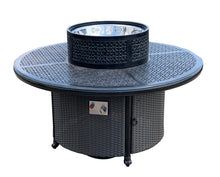 Load image into Gallery viewer, Windermere All Inclusive Outdoor Gas Firepit Club Table Set (KIT)