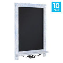 Load image into Gallery viewer, Vintage 12" x 17" Wooden Magnetic Chalkboards with Legs, Set of 10