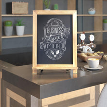 Load image into Gallery viewer, Vintage 12" x 17" Wooden Magnetic Chalkboards with Legs, Set of 10