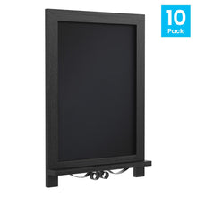 Load image into Gallery viewer, Vintage 12" x 17" Wooden Magnetic Chalkboards with Legs, Set of 10