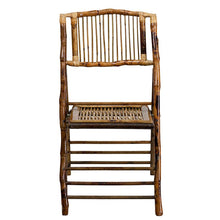 Load image into Gallery viewer, Bamboo Folding Chairs | Set of 2 Bamboo Wood Folding Chairs