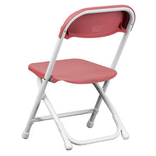 Load image into Gallery viewer, 2 Pk. Kids Burgundy Plastic Folding Chair