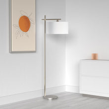 Load image into Gallery viewer, 1LT Floor Lamp, Satin Chrome Finish