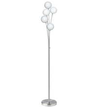 Load image into Gallery viewer, 5LT Incandescent Floor Lamp, SC,White Glass
