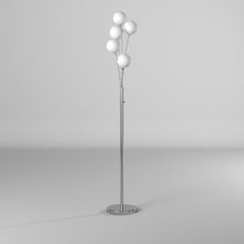 Load image into Gallery viewer, 5LT Incandescent Floor Lamp, SC,White Glass