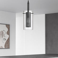 Load image into Gallery viewer, 1LT Incandescent Pendant, MB, CLR Glass