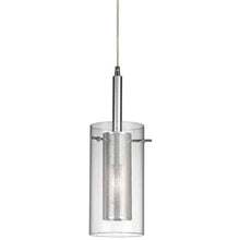 Load image into Gallery viewer, 1LT Metal and Glass Pendant