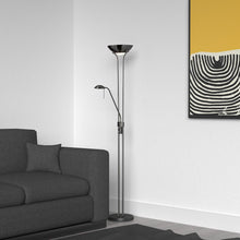 Load image into Gallery viewer, Mother/Son Floor Lamp/Matte Black