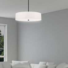 Load image into Gallery viewer, 4LT Incandescent Pendant MB, White Shade