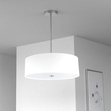 Load image into Gallery viewer, 4LT Incandescent Pendant PC, White Shade