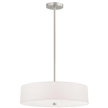 Load image into Gallery viewer, 4LT Incandescent Pendant SC, White Shade