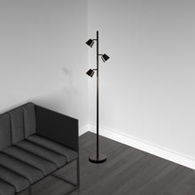Load image into Gallery viewer, 3LT Floor Lamp, BK