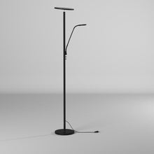 Load image into Gallery viewer, Mother & Son Floor Lamp, Sandy Black Finish