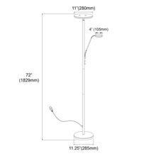 Load image into Gallery viewer, Mother & Son Floor Lamp, Sandy Black Finish