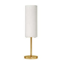Load image into Gallery viewer, 1LT Incandescent Table Lamp, AGB, WH Glass