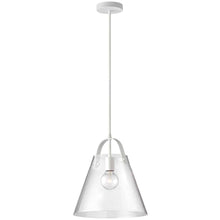 Load image into Gallery viewer, 1LT Incandescent Pendant, MW, Clear Glass