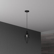 Load image into Gallery viewer, 1LT Incandescent Pendant, BK