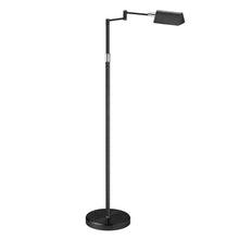Load image into Gallery viewer, 9W Swing Arm Floor, Black Finish