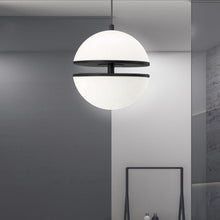 Load image into Gallery viewer, 30W Pendant, MB, WH Glass