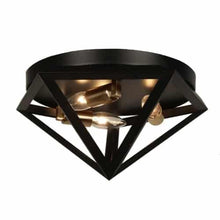 Load image into Gallery viewer, 3LT Flush-Mount,BLK/AB