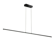 Load image into Gallery viewer, 30W Horiz Pendant, MB, WH Acrylic Diffuser