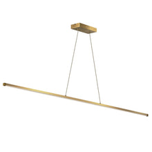 Load image into Gallery viewer, 30W Horiz Pendant AGB, WH Acrylic Diffuser