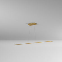 Load image into Gallery viewer, 30W Horiz Pendant AGB, WH Acrylic Diffuser