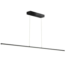 Load image into Gallery viewer, 56W Horiz Pendant MB, WH Acrylic Diffuser