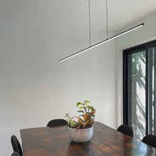 Load image into Gallery viewer, 56W Horiz Pendant MB, WH Acrylic Diffuser