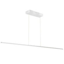 Load image into Gallery viewer, 56W Horiz Pendant MW, WH Acrylic Diffuser