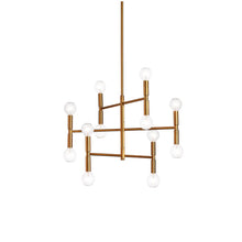Load image into Gallery viewer, 12LT Chandelier, Vintage Bronze Finish
