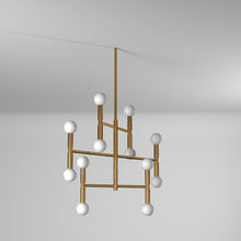 Load image into Gallery viewer, 12LT Chandelier, Vintage Bronze Finish