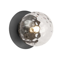 Load image into Gallery viewer, 1LT Halogen Wall Sconce, MB, Clear Glass