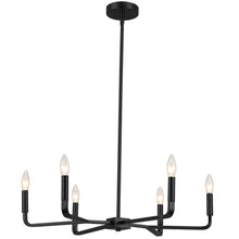 Load image into Gallery viewer, 6LT Incandescent Chandelier, MB