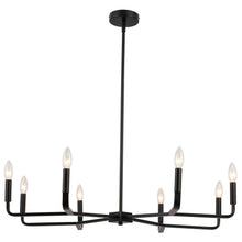 Load image into Gallery viewer, 8LT Incandescent Chandelier, MB