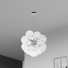 Load image into Gallery viewer, 6LT Halogen Pendant, PC, Clear Glass