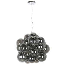 Load image into Gallery viewer, 6LT Halogen Pendant, PC, Smoked Glass