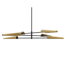 Load image into Gallery viewer, 6LT Incan 3-Tier Chandelier, MB & AGB