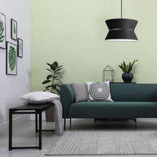 Load image into Gallery viewer, 4LT Incandescent Chandelier, MB, BK Shade