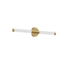 Load image into Gallery viewer, 12W Wall Sconce, AGB, WH Acrylic Diff