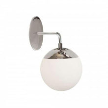 Load image into Gallery viewer, 1LT Wall Sconce, PC, WH Opal Glass