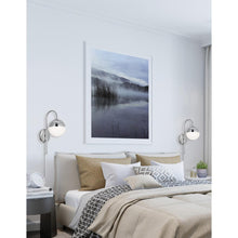 Load image into Gallery viewer, 1LT Halogen Sconce AB, WH Opal Glass HW + Plug