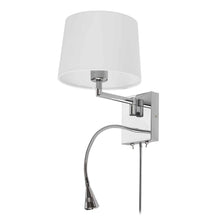 Load image into Gallery viewer, Wall Sconce,Reading Lamp, PC Finish