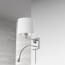 Load image into Gallery viewer, Wall Sconce,Reading Lamp, PC Finish