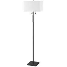 Load image into Gallery viewer, 2LT Incandescent Floor Lamp, MB, WH Shade