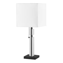 Load image into Gallery viewer, 1LT Incandescent Table Lamp, MB, WH Shade