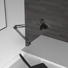 Load image into Gallery viewer, Clamp-On Task Lamp, Gloss Black