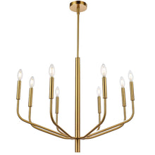Load image into Gallery viewer, 8LT Chandelier, AGB Finish