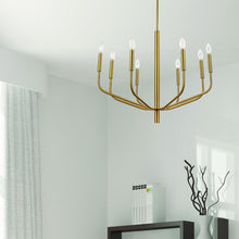 Load image into Gallery viewer, 8LT Chandelier, AGB Finish