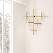 Load image into Gallery viewer, 42W Chandelier, AGB, Acrylic Diffuser